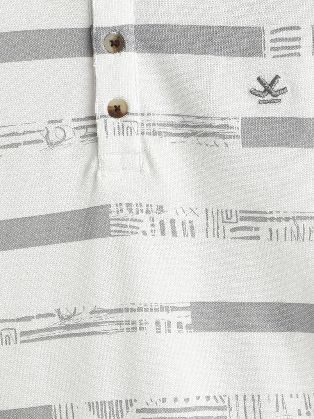 Pure Cotton Yarn Dyed Polo  | Off White - Image 6
