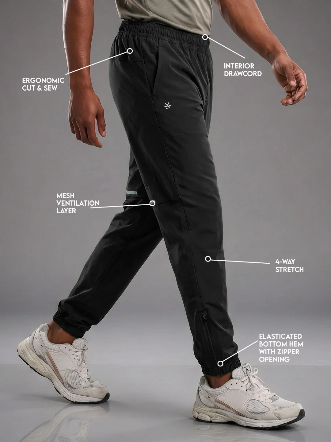 Active Joggers | Black - Image 4