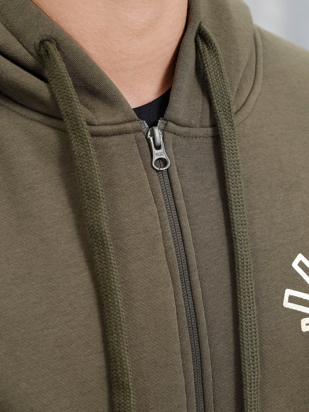 All-Day Casual Comfort Fit Hooded Sweatshirt | Olive - Image 7