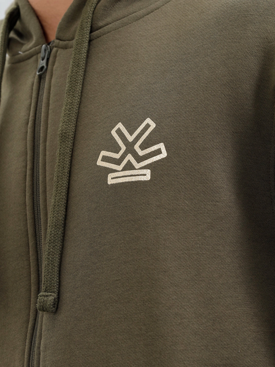 All-Day Casual Comfort Fit Hooded Sweatshirt | Olive - Image 8