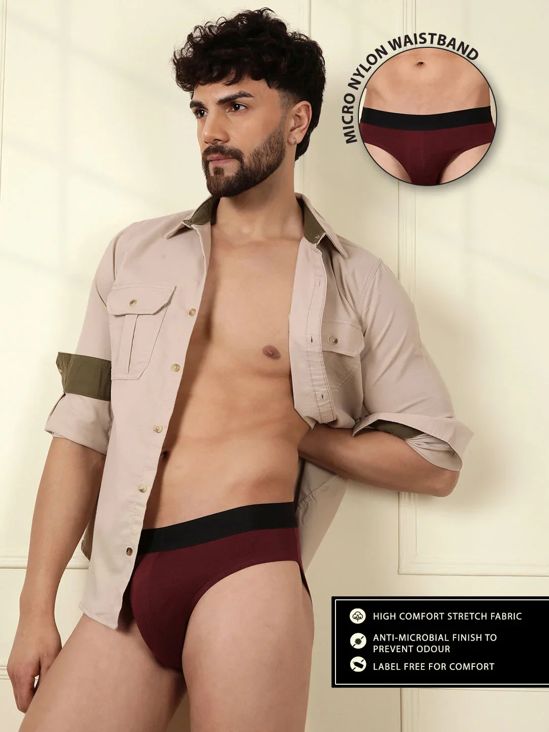 All Day Comfort Solid 2-Pack Briefs - Image 4