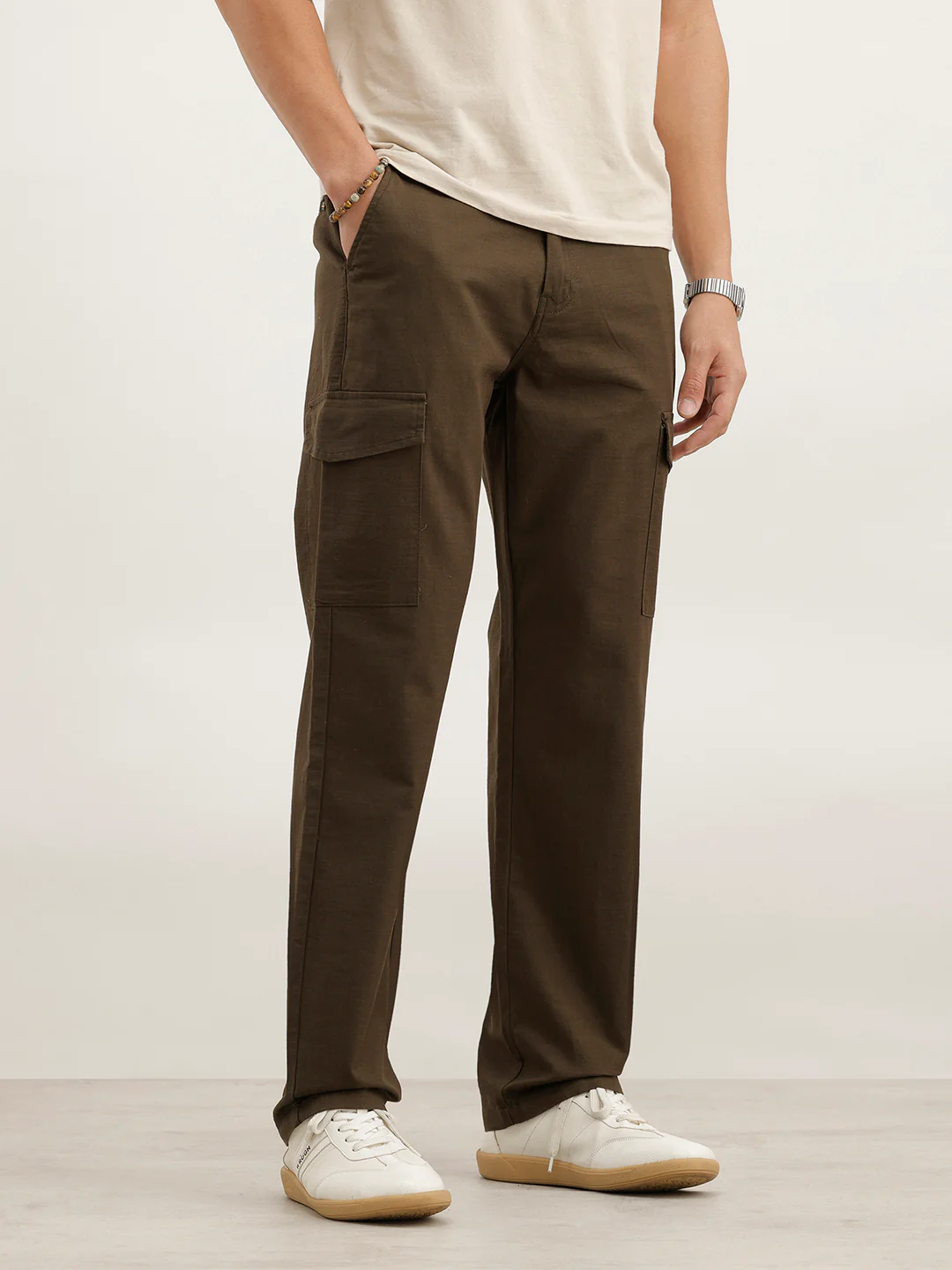 Anti Fit Cargo Trouser  | Olive - Image 4