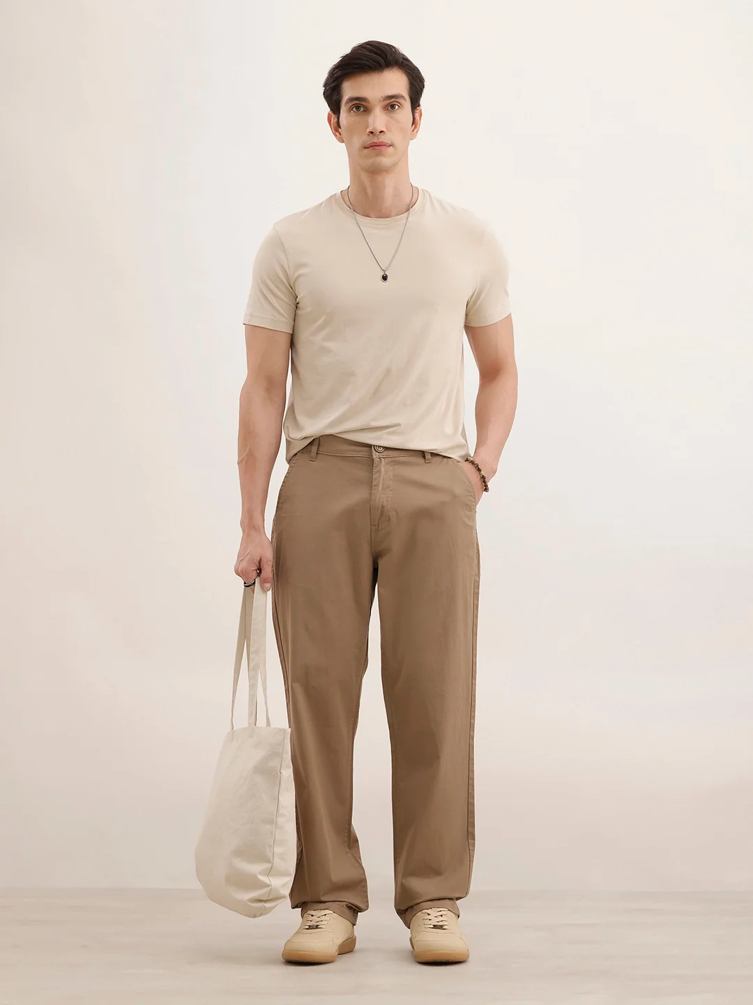 Anti Fit Classic Trouser | Khaki - Image 2