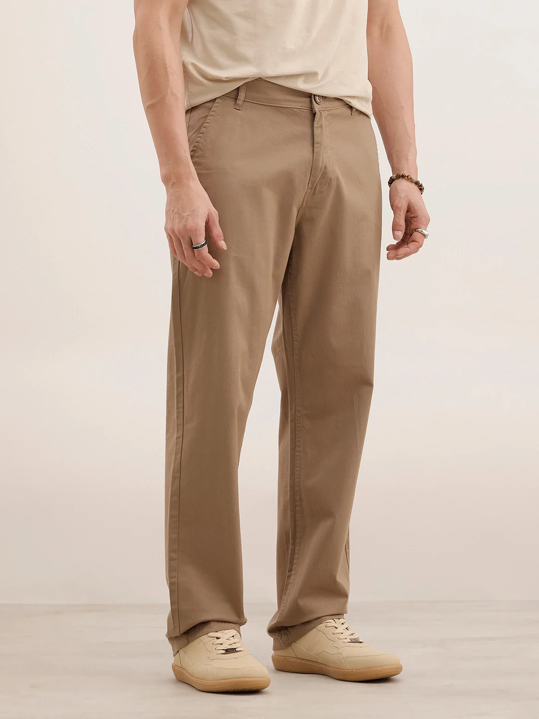 Anti Fit Classic Trouser | Khaki - Image 4