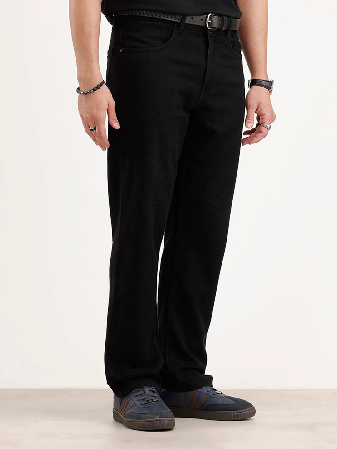 Anti Fit Denim Jeans | Black - Image 4