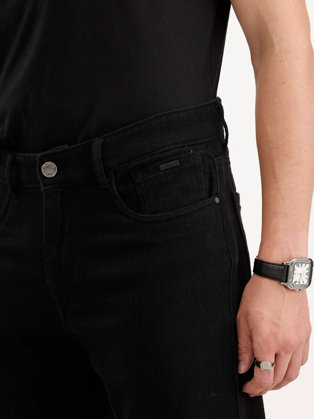 Anti Fit Denim Jeans | Black - Image 5