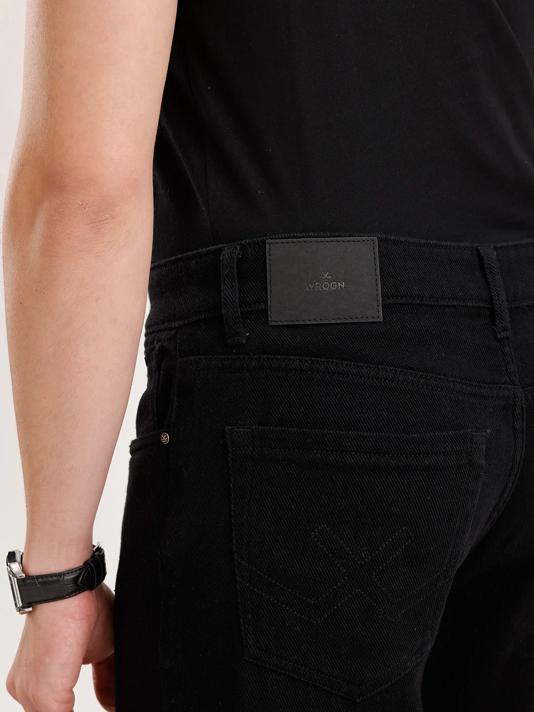 Anti Fit Denim Jeans | Black - Image 6