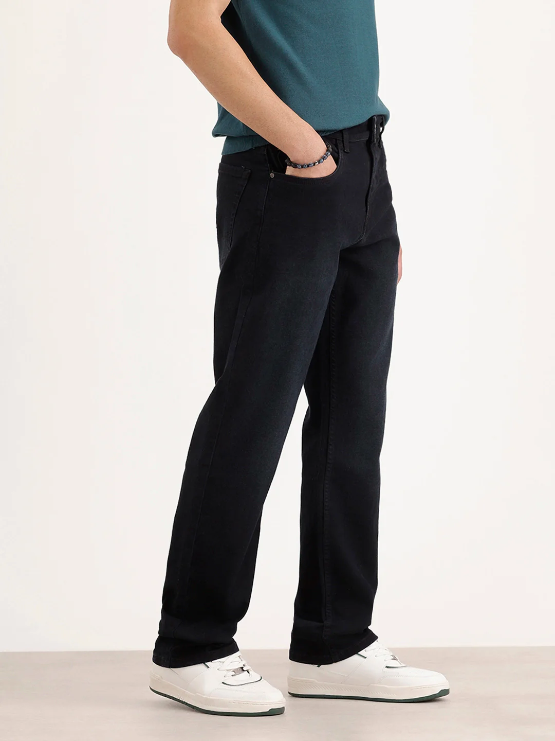 Anti Fit Denim Jeans | Black - Image 4