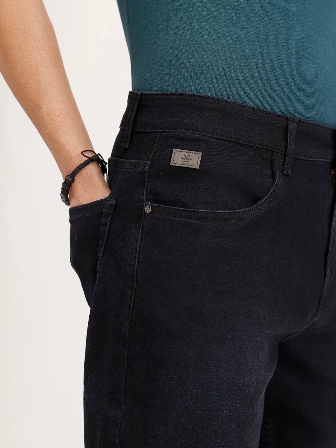 Anti Fit Denim Jeans | Black - Image 5