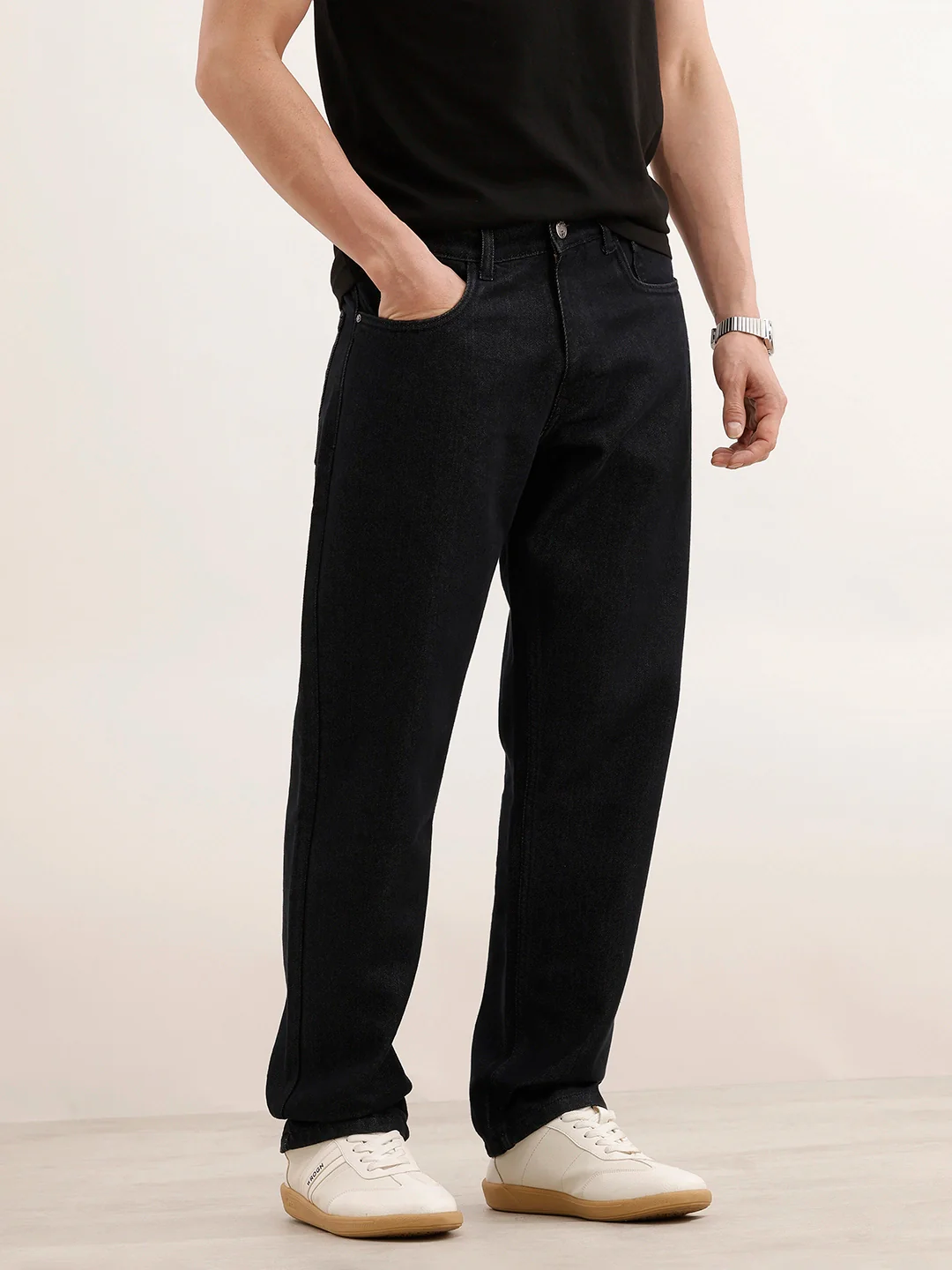 Anti Fit Denim Jeans | Black - Image 4