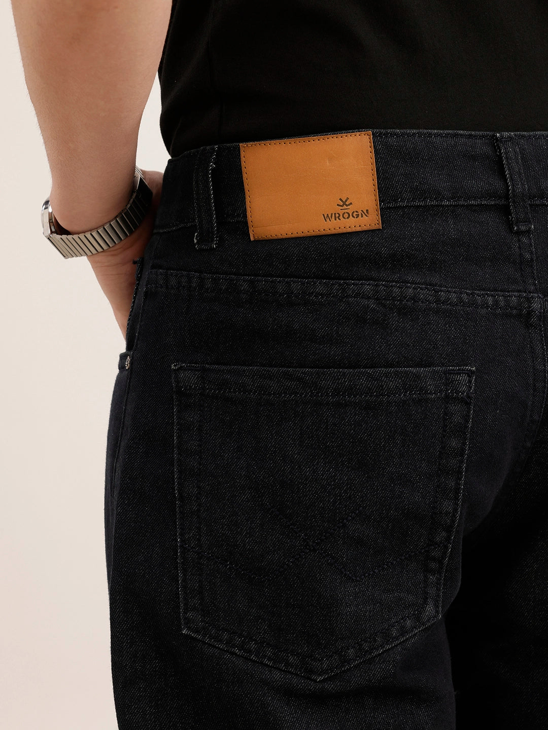 Anti Fit Denim Jeans | Black - Image 6