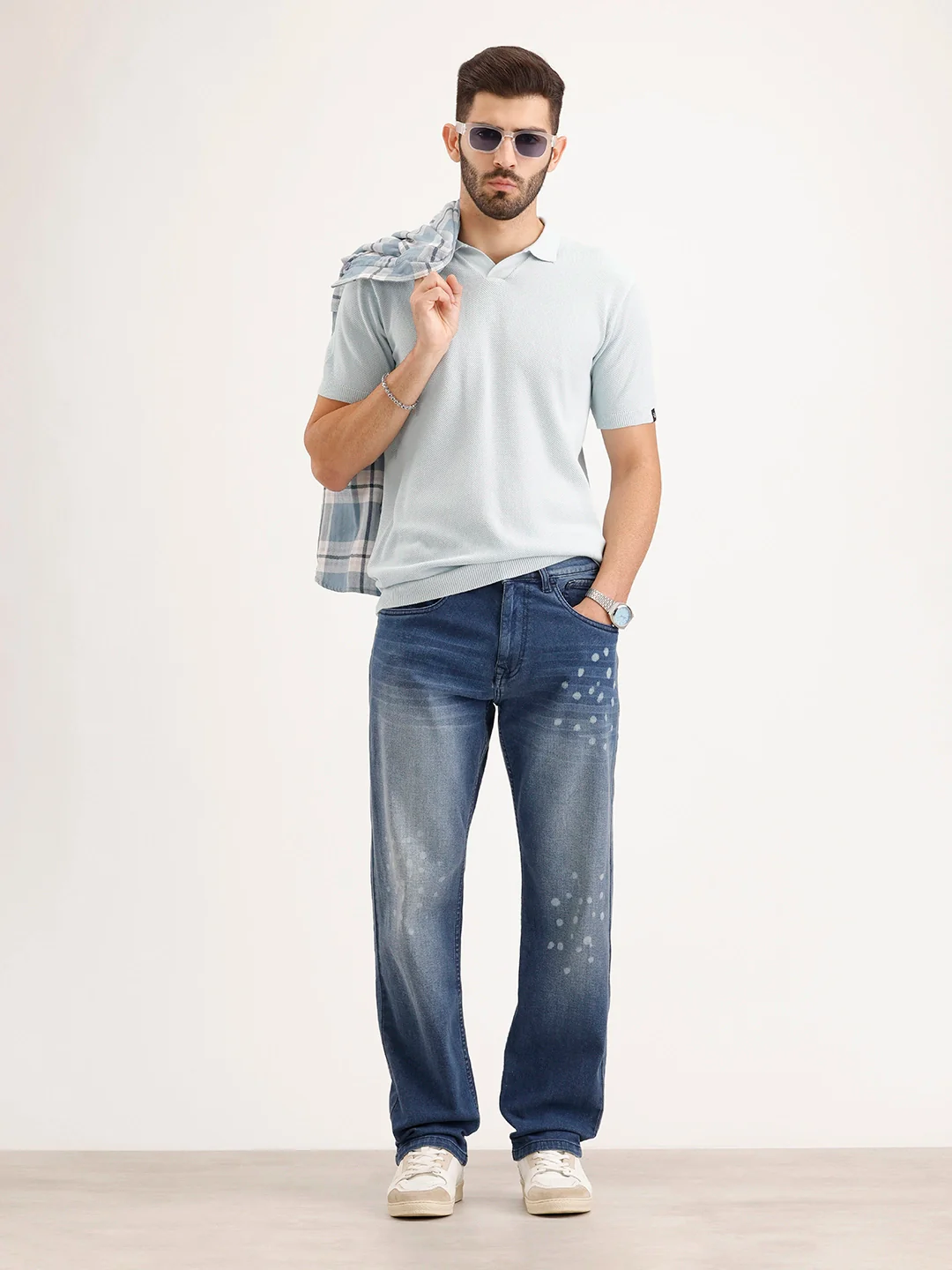 Anti Fit Denim Jeans | Blue - Image 2