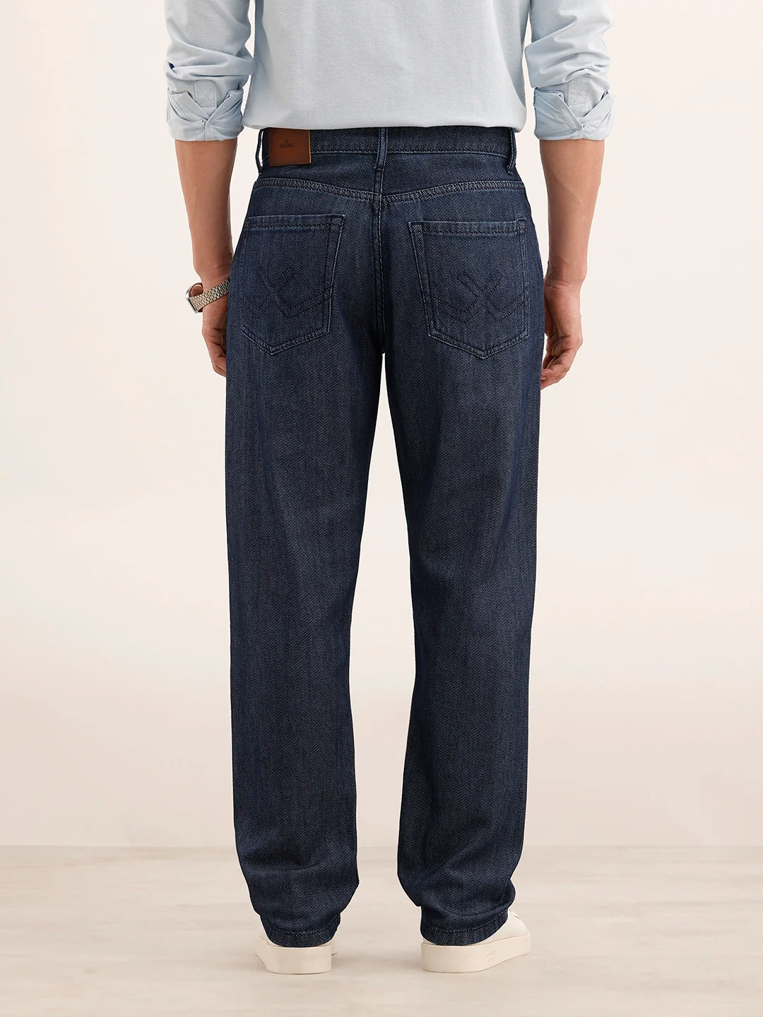 Anti Fit Denim Jeans | Dark Blue - Image 3