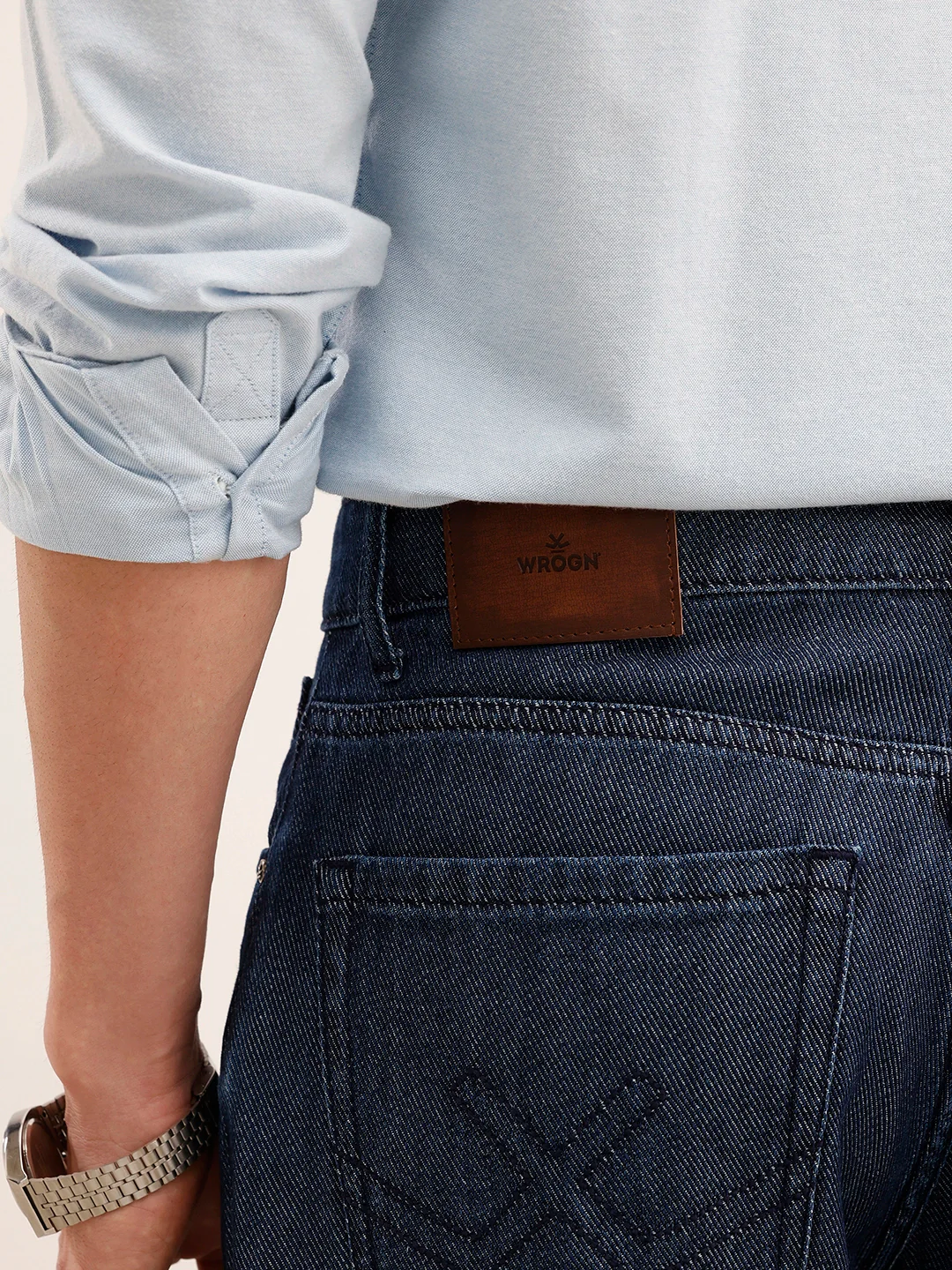 Anti Fit Denim Jeans | Dark Blue - Image 6
