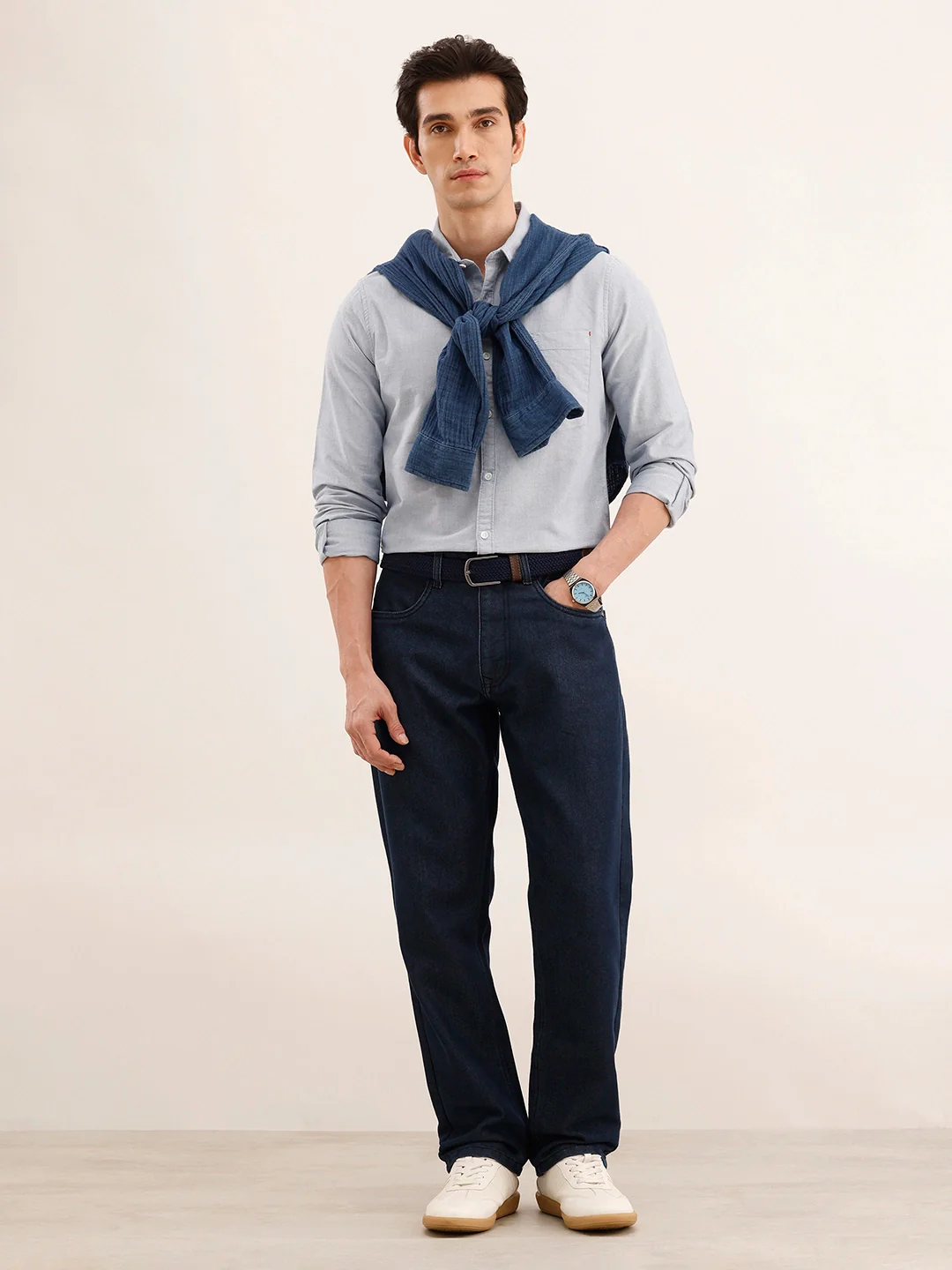 Anti Fit Denim Jeans | Dark Blue - Image 2