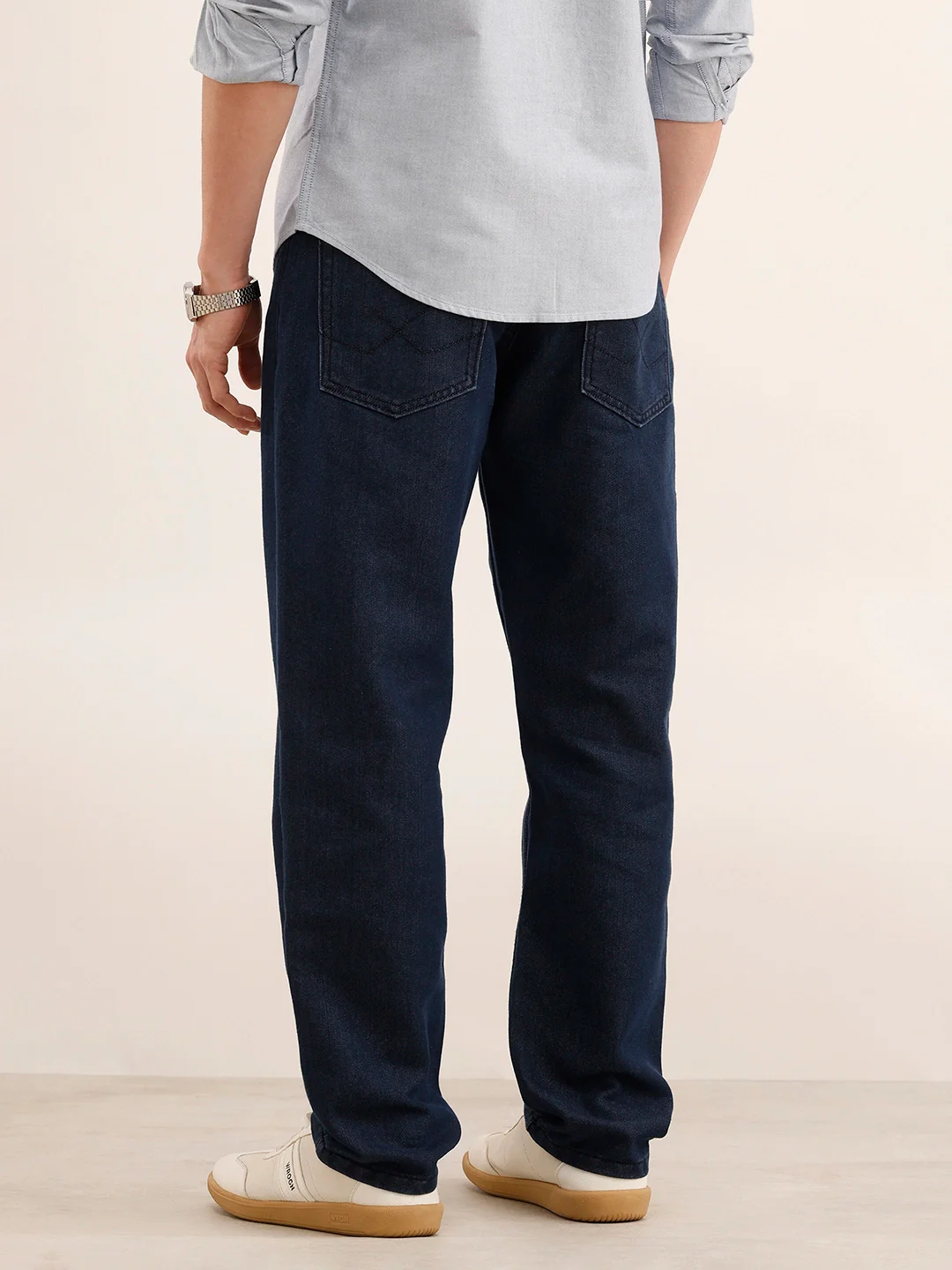 Anti Fit Denim Jeans | Dark Blue - Image 3