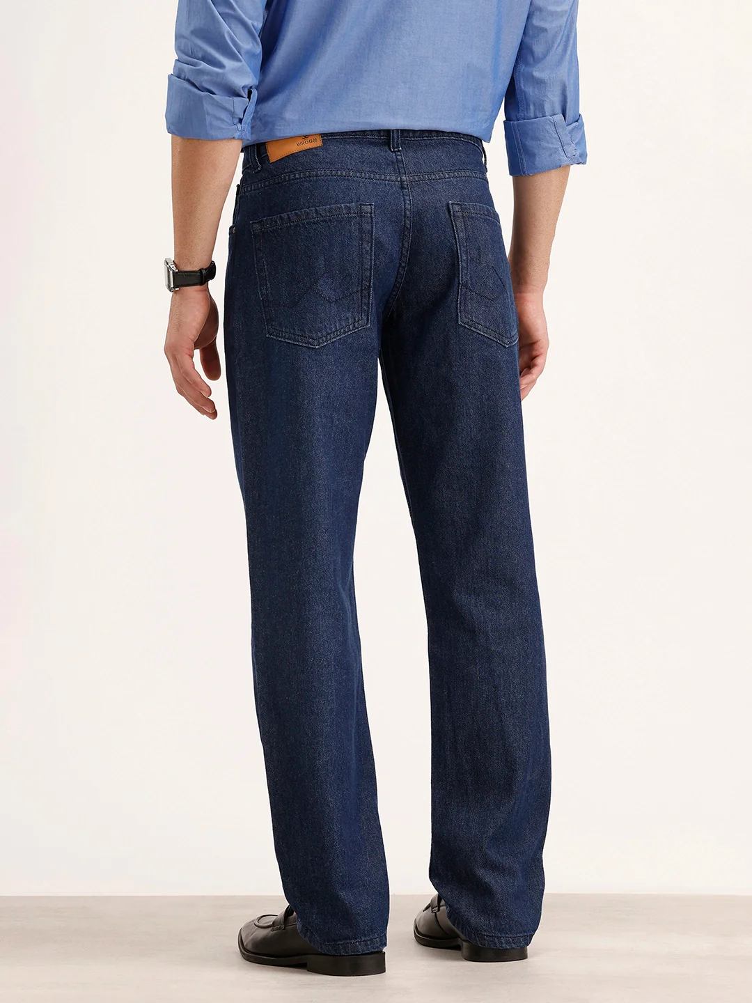 Anti Fit Denim Jeans | Dark Blue - Image 3