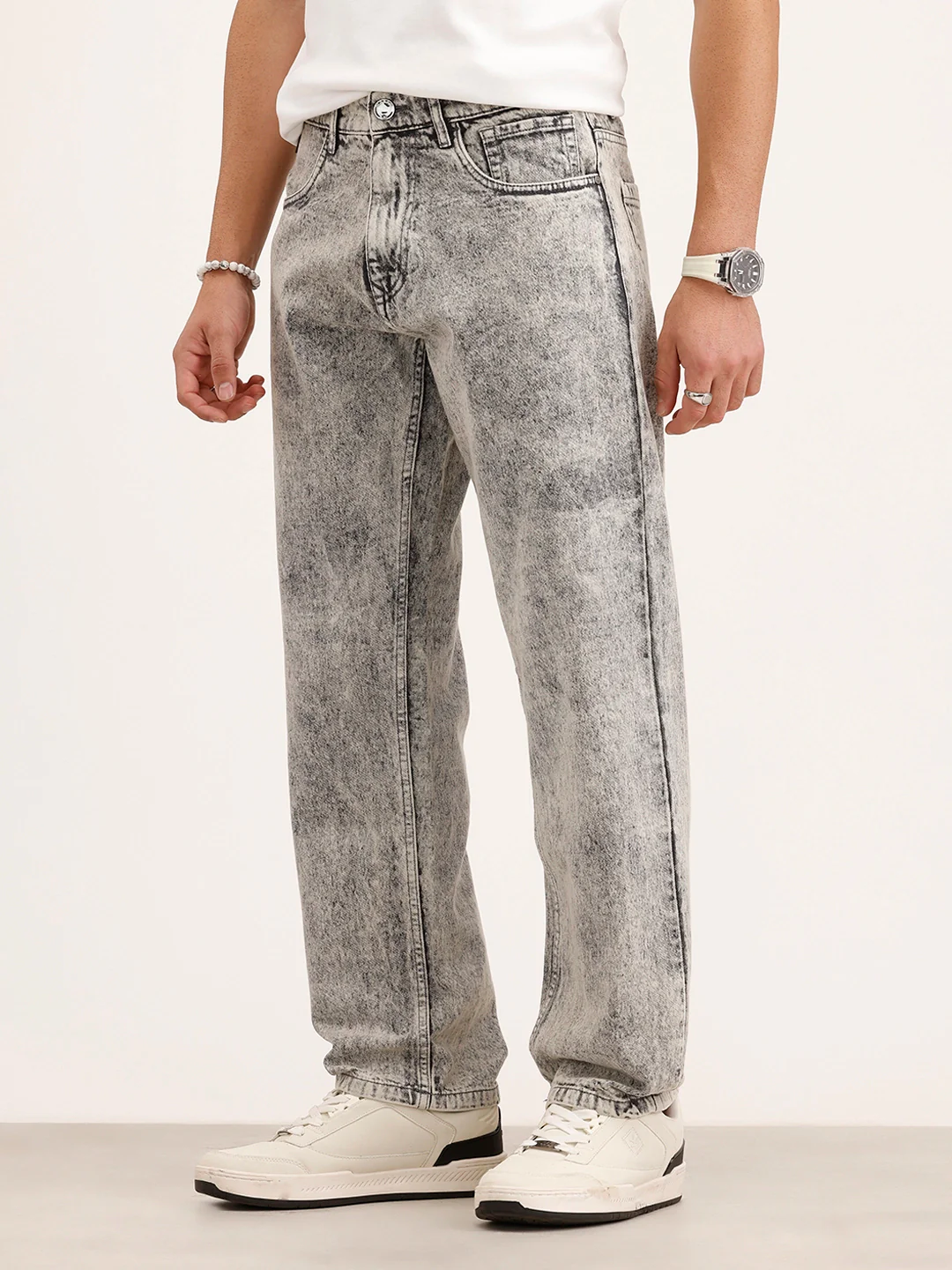 Anti Fit Denim Jeans | Grey - Image 4