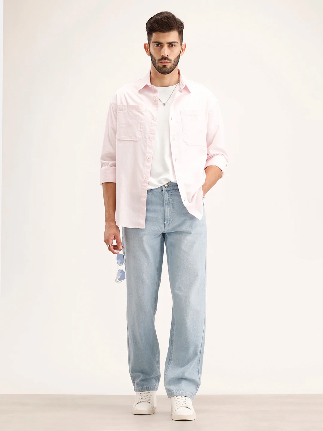 Anti-Fit Denim Jeans | Light Blue - Image 2