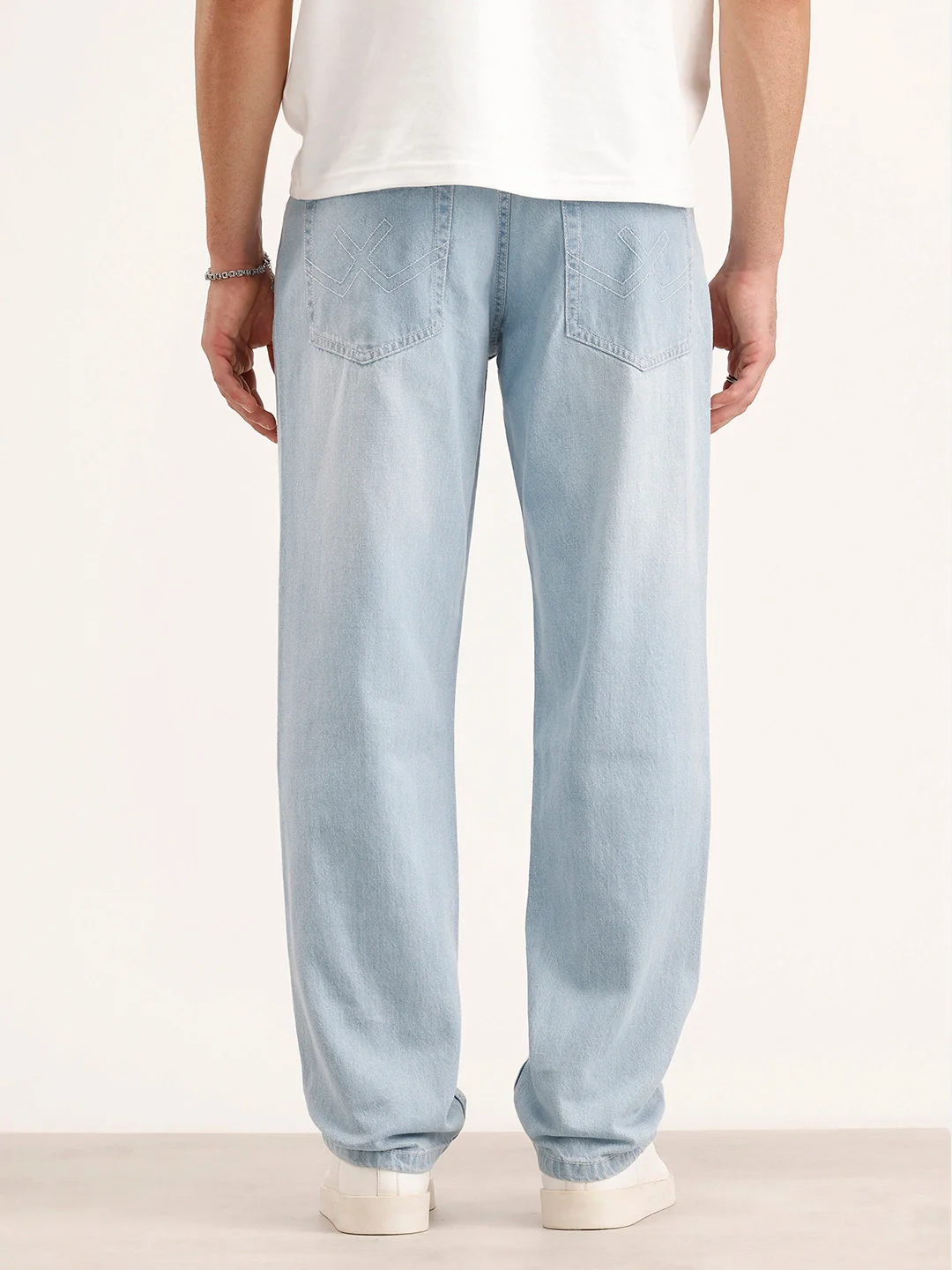 Anti-Fit Denim Jeans | Light Blue - Image 3