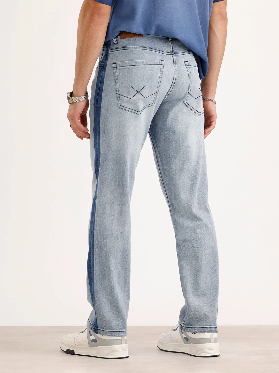 Anti Fit Denim Jeans | Light Blue - Image 3