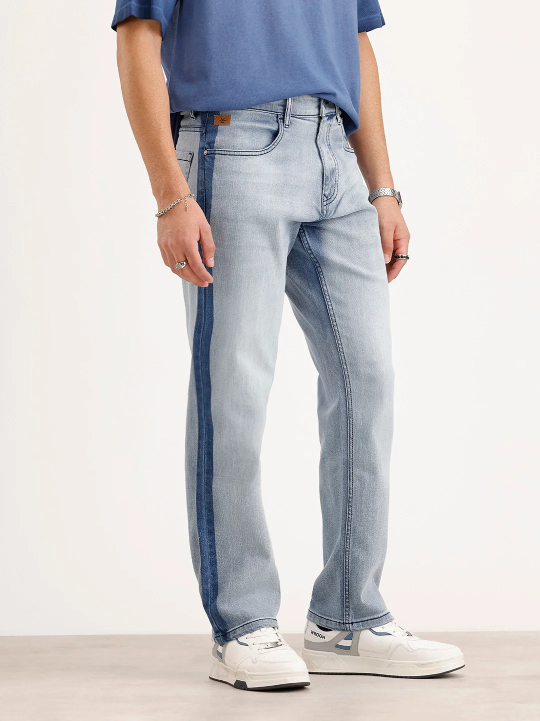 Anti Fit Denim Jeans | Light Blue - Image 4