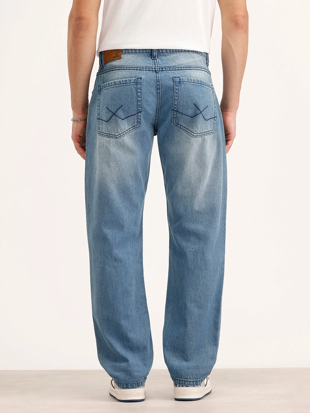 Anti Fit Denim Jeans | Light Blue - Image 3