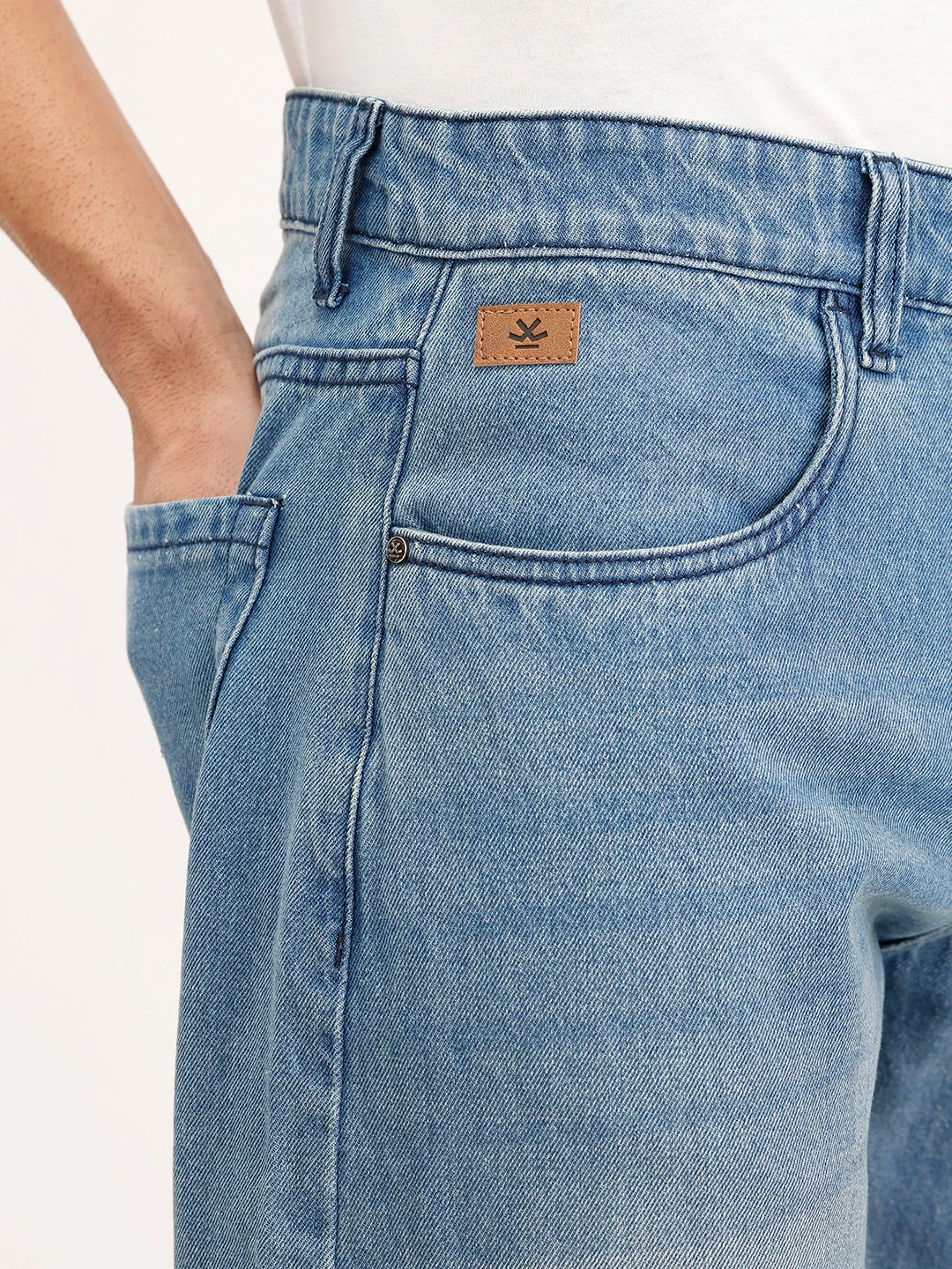 Anti Fit Denim Jeans | Light Blue - Image 5
