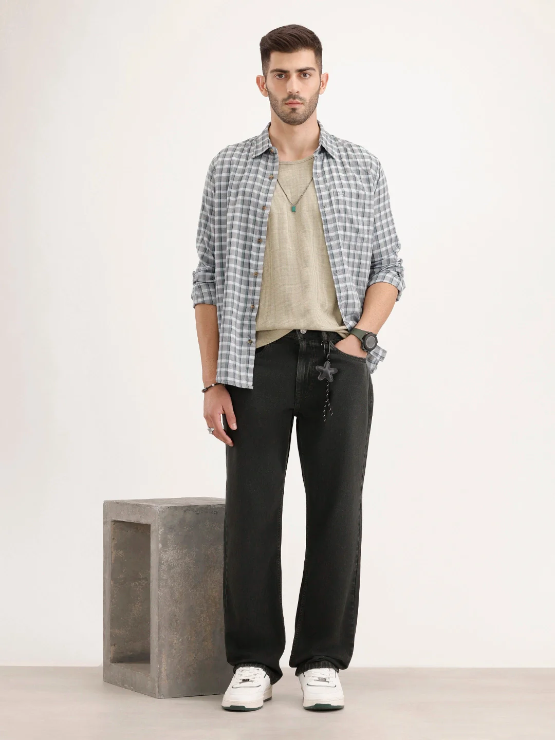 Anti Fit Denim Jeans | Black - Image 2