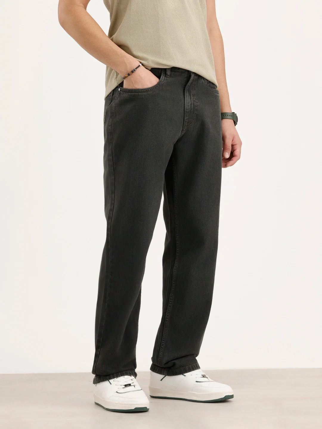 Anti Fit Denim Jeans | Black - Image 4