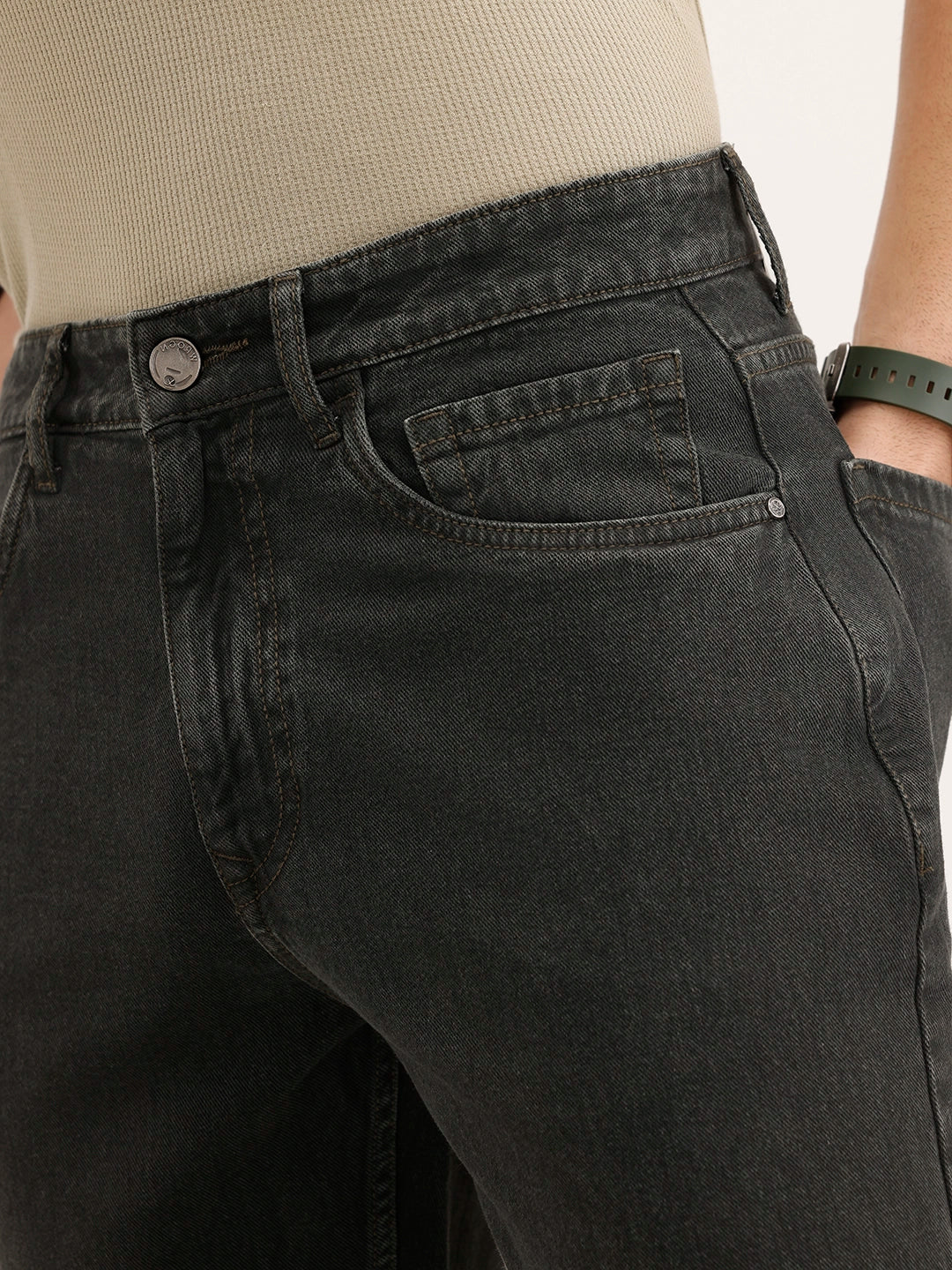 Anti Fit Denim Jeans | Black - Image 5