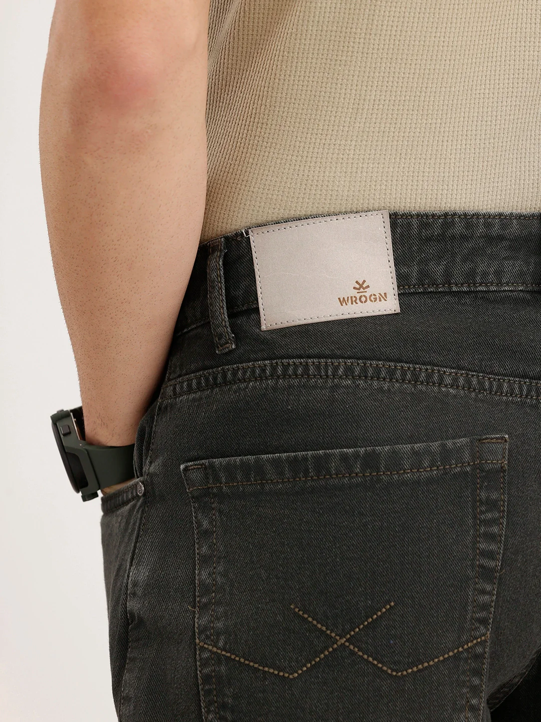Anti Fit Denim Jeans | Black - Image 6