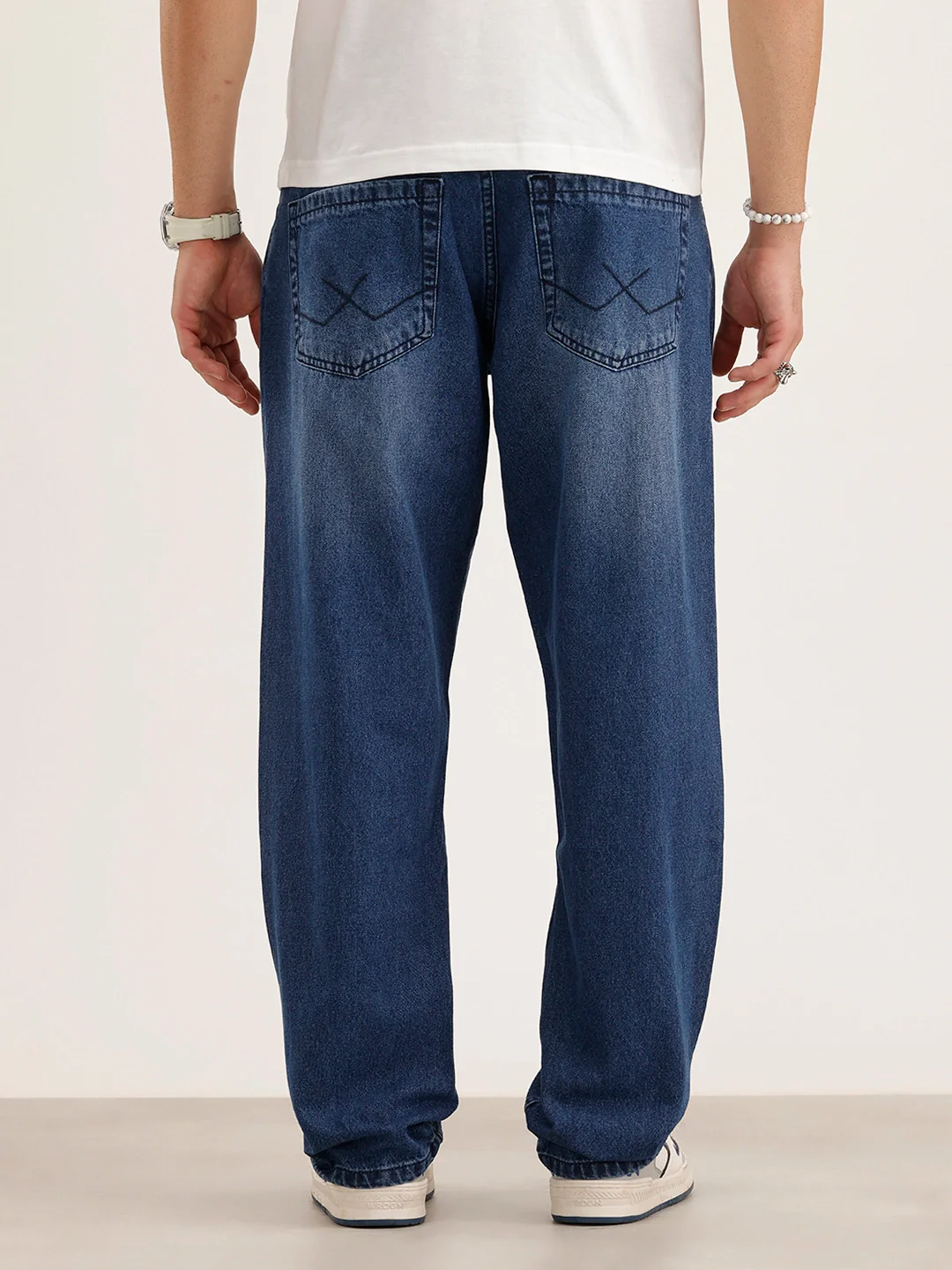 Anti Fit Placement Printed | Light Blue - Image 3