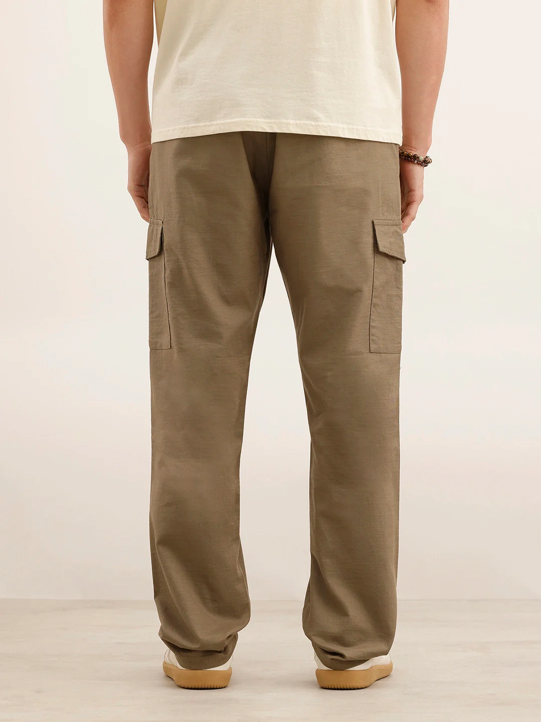 Anti Fit Solid Cargo Trouser | Grey - Image 3