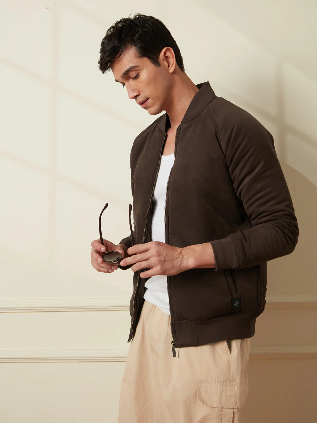 Apex Suede Dark Brown Jacket - Image 2
