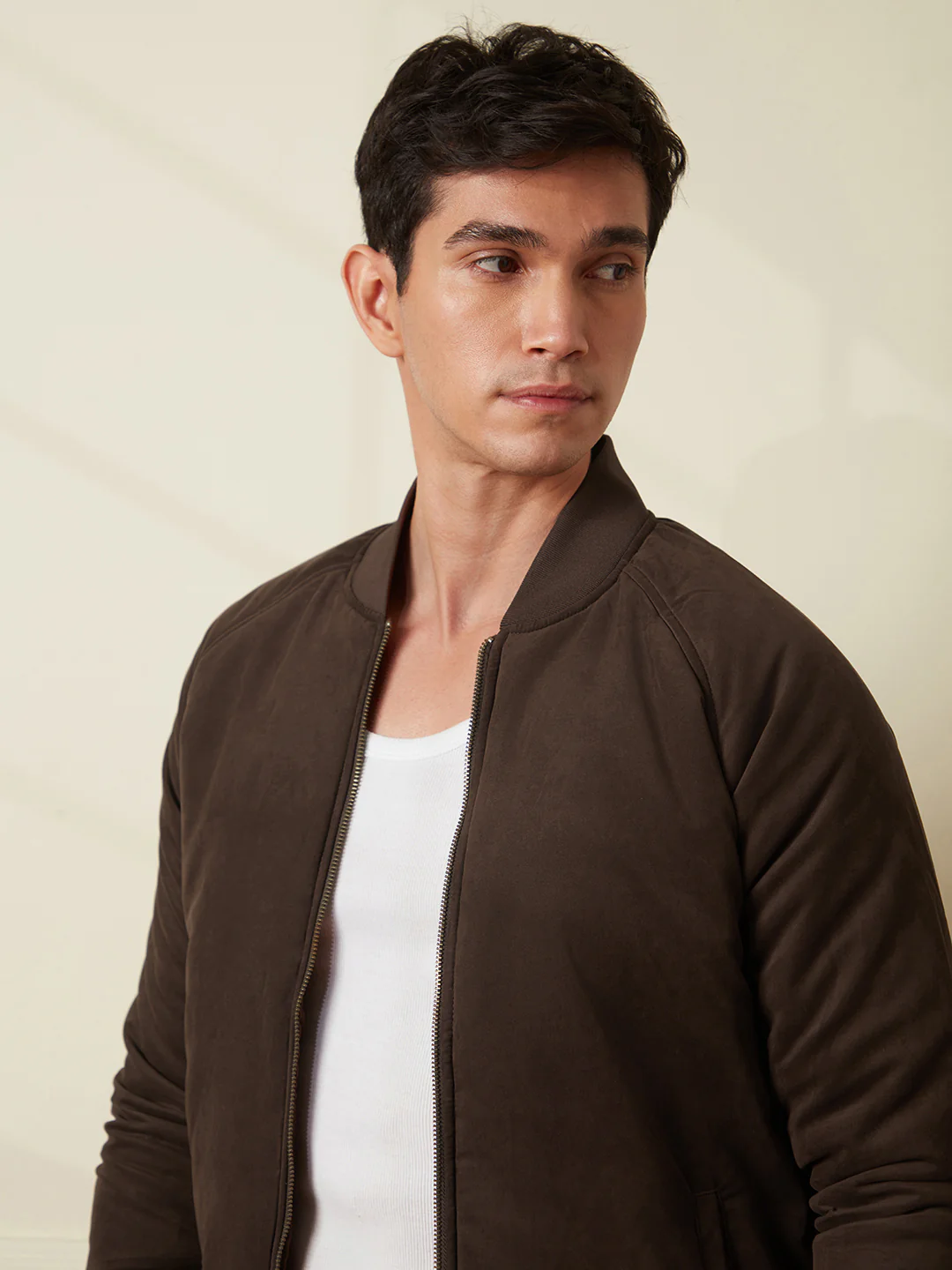 Apex Suede Dark Brown Jacket - Image 6