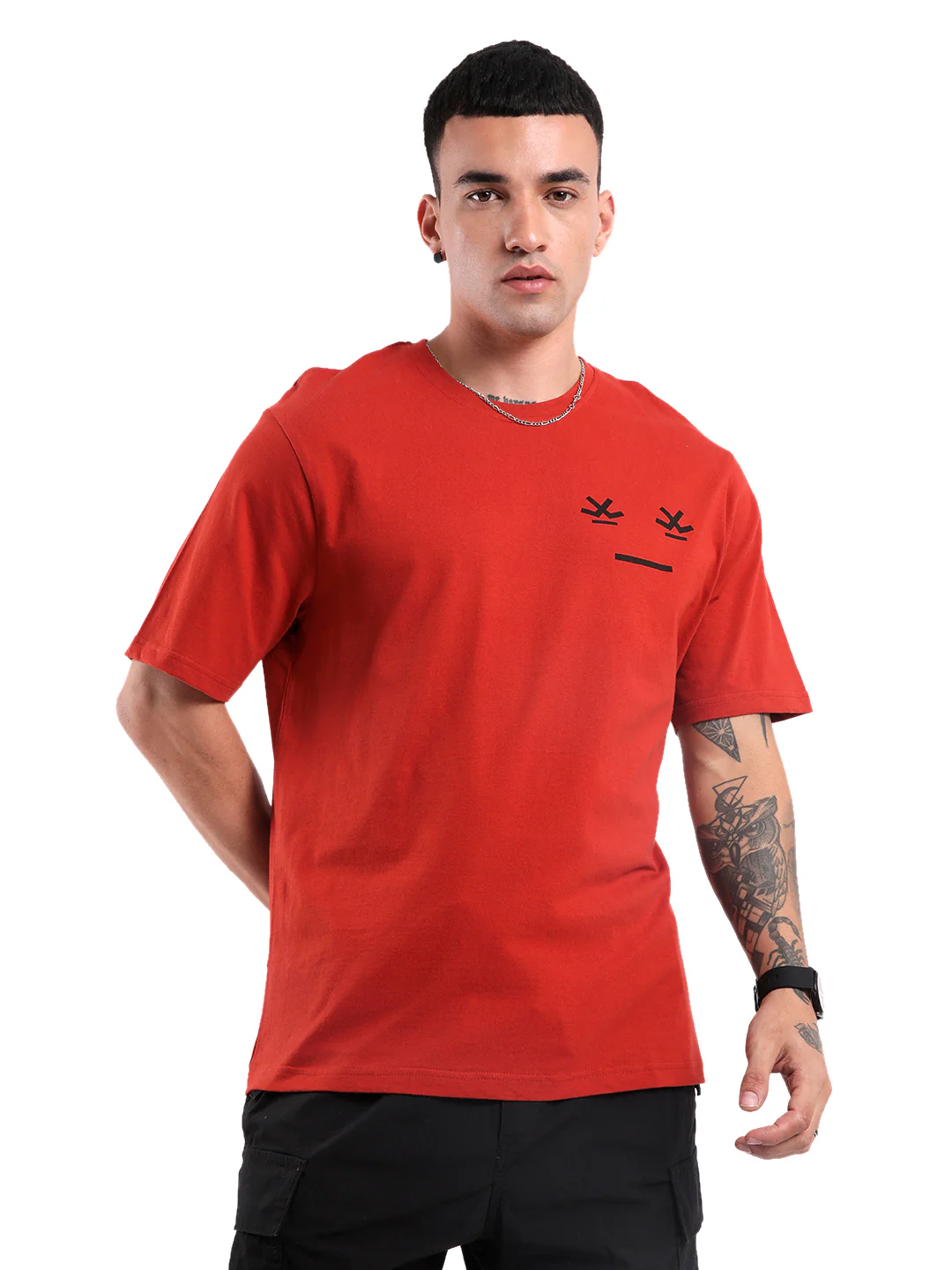 Awkward Vibes Printed T-Shirt - Image 4