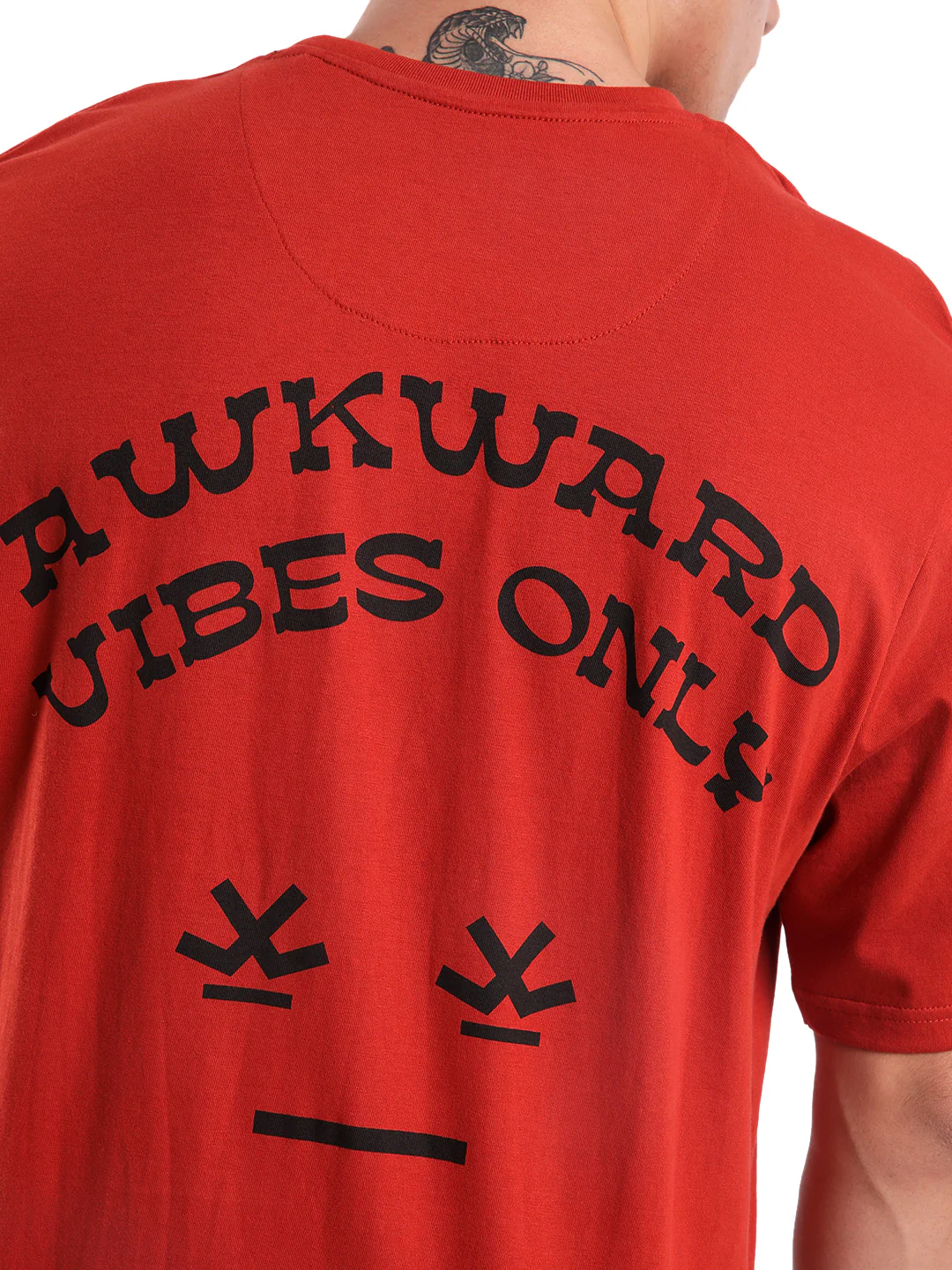 Awkward Vibes Printed T-Shirt - Image 6