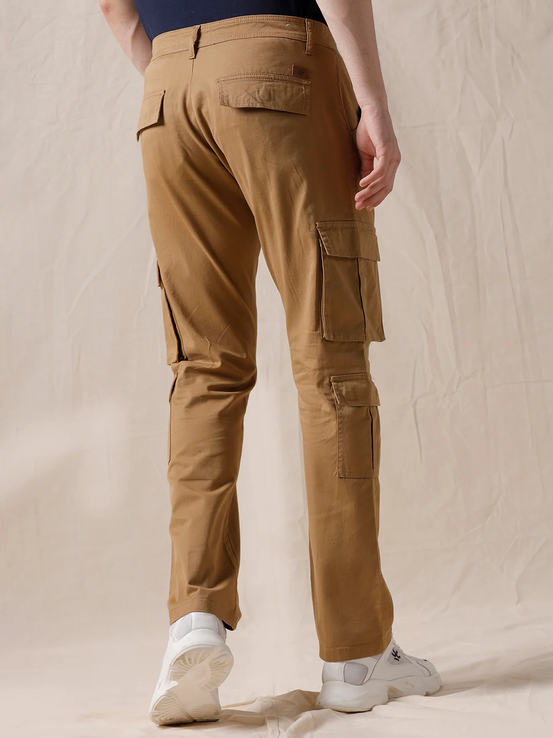 Basic Brown Cargo Pants - Image 3