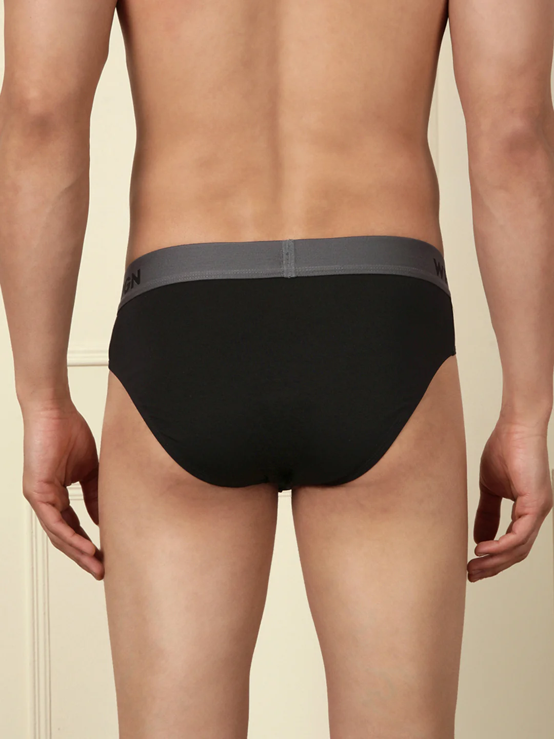 Black Comfort Stretch 1-Pack Brief - Image 5