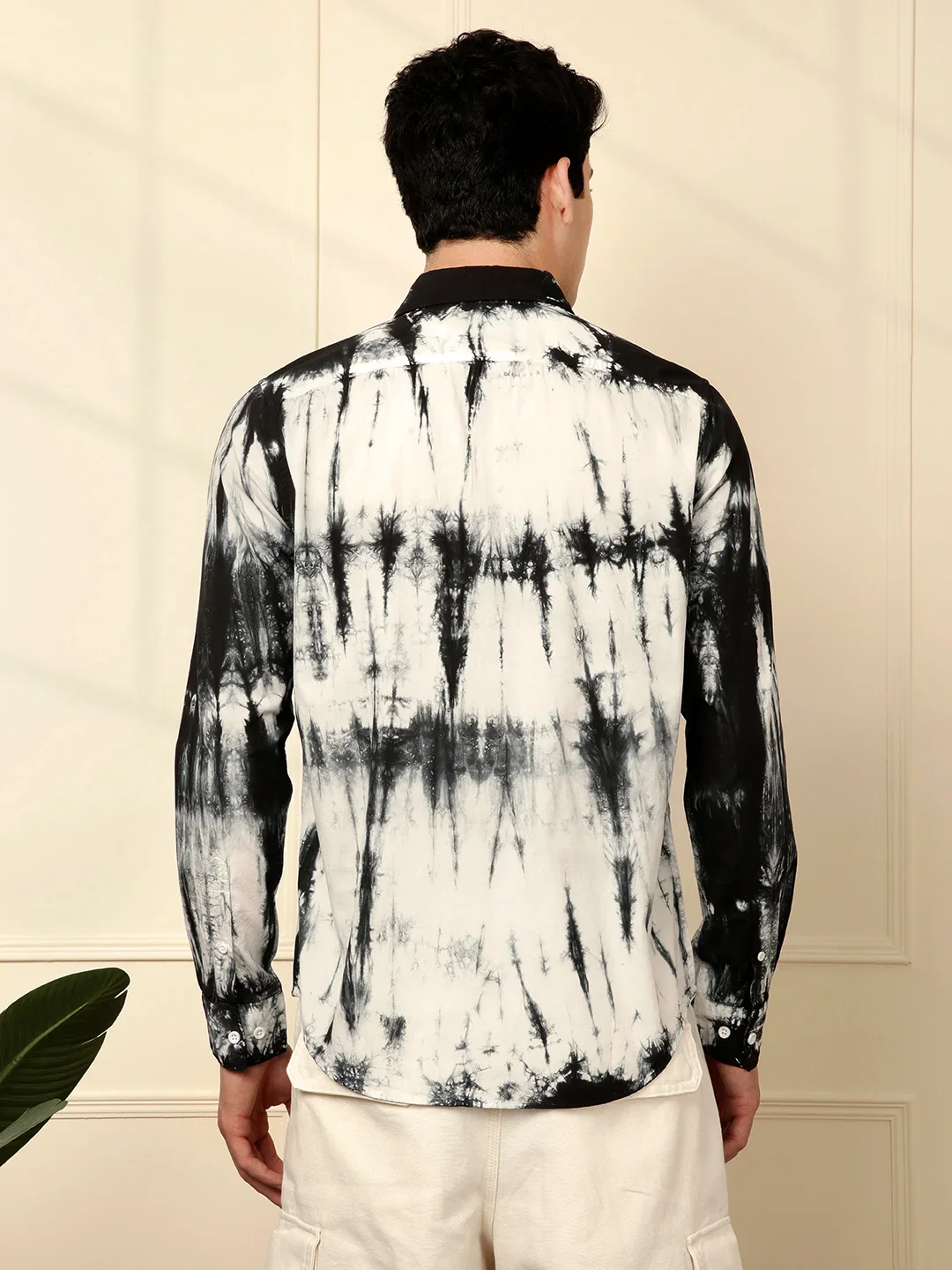 Black Dyed Full Sleeve Shirt - Image 3
