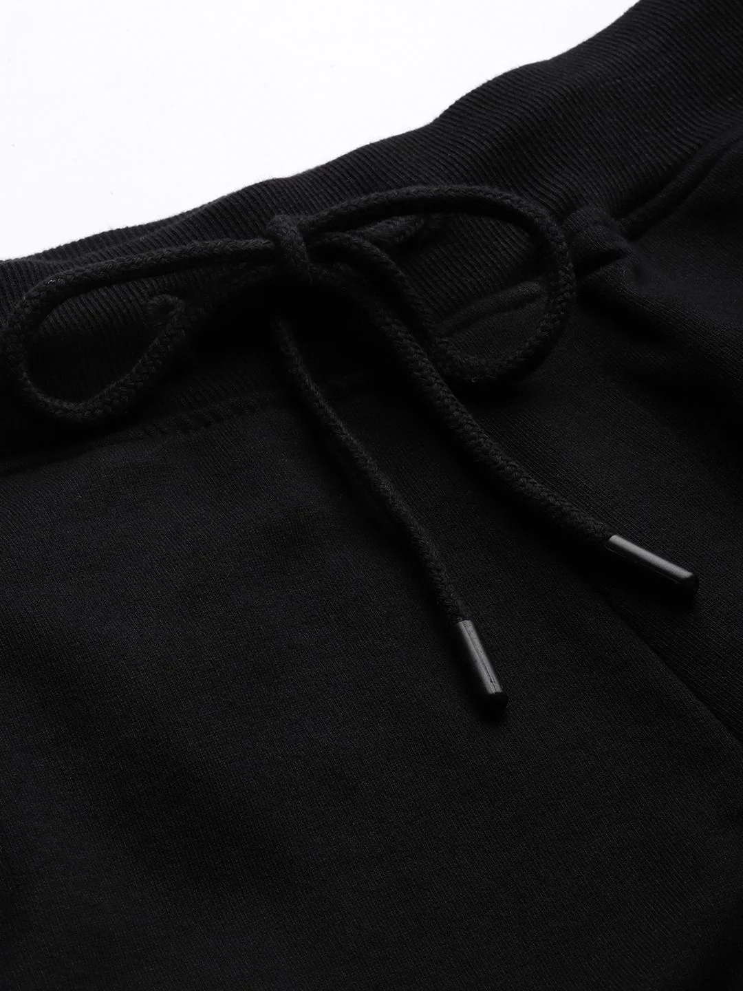 Black Solid Comfort Jogger - Image 5