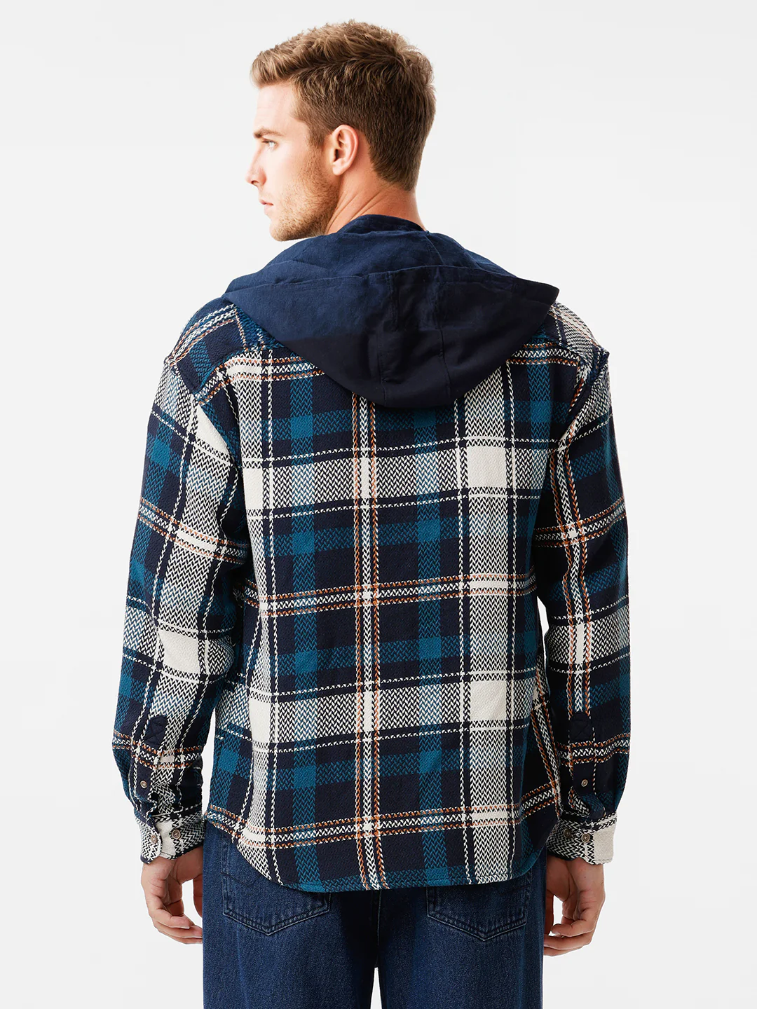 Blue Daze Hooded Shirt - Image 4