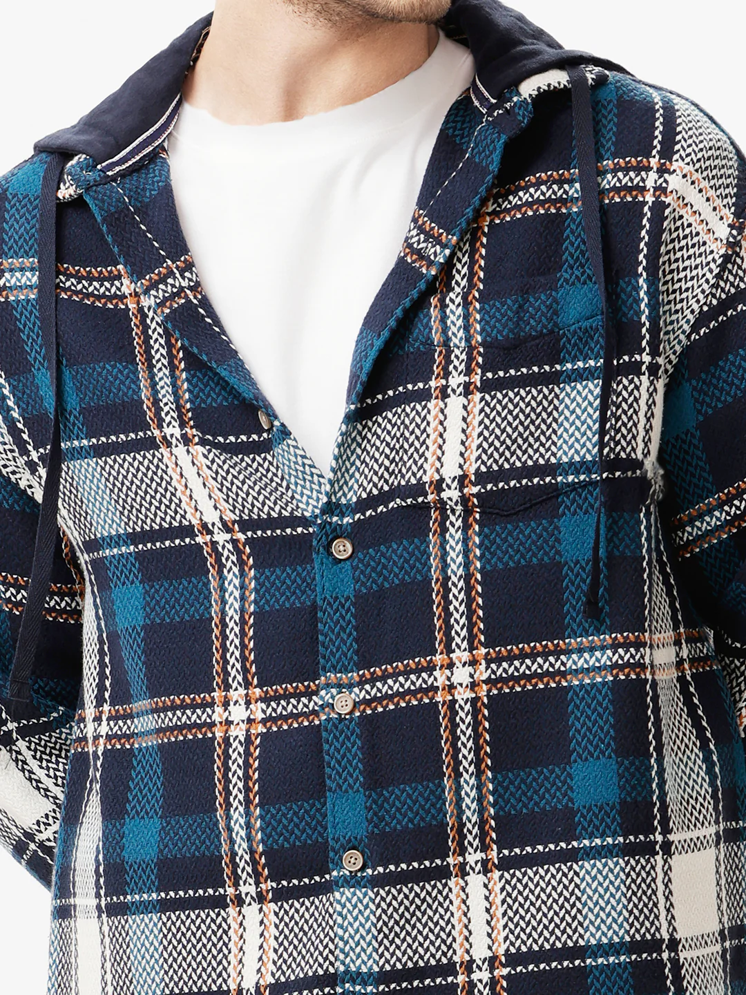 Blue Daze Hooded Shirt - Image 6