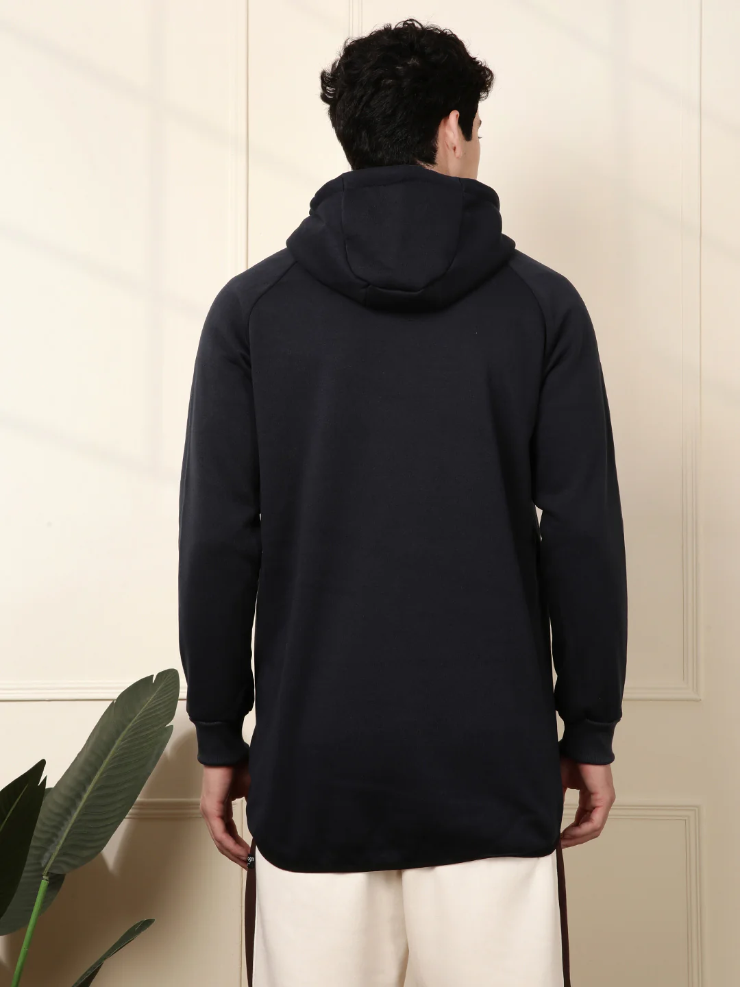 Bold Black Hooded Sweatshirt - Image 5