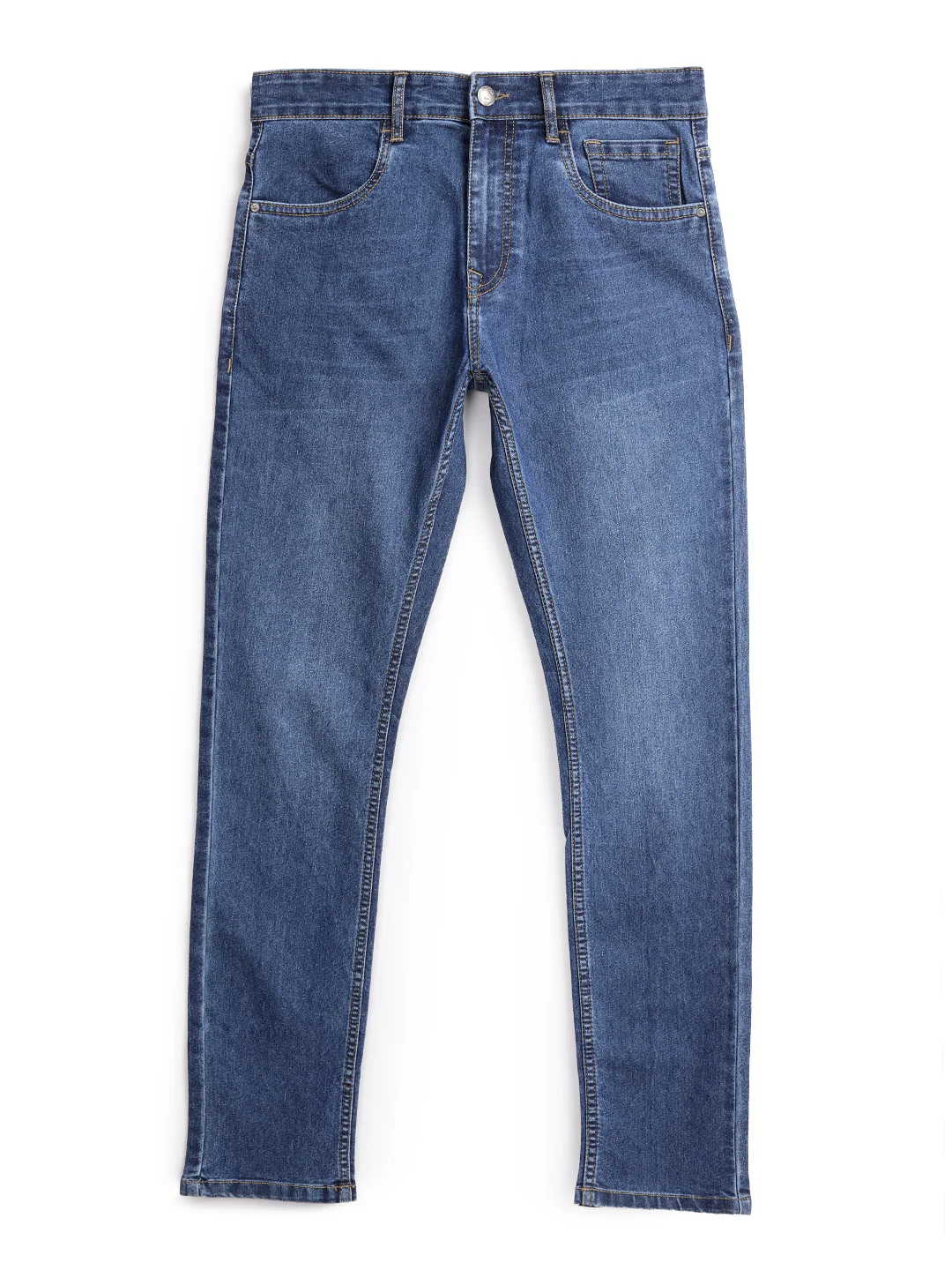 Bold Blue Heavy Duty Jeans - Image 6