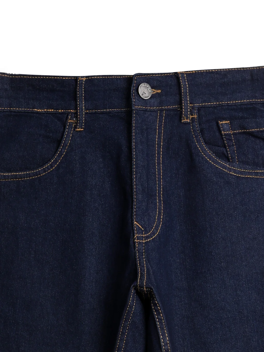 Bold Blue Slim Fit Denim Jeans - Image 8