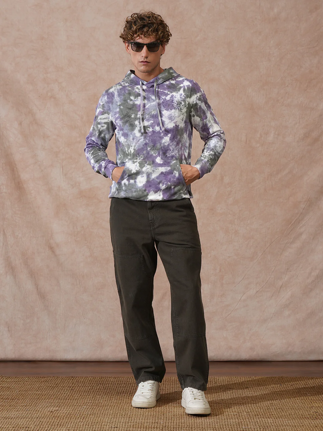 Carpenter Style Loose Fit Trouser | Brown - Image 2