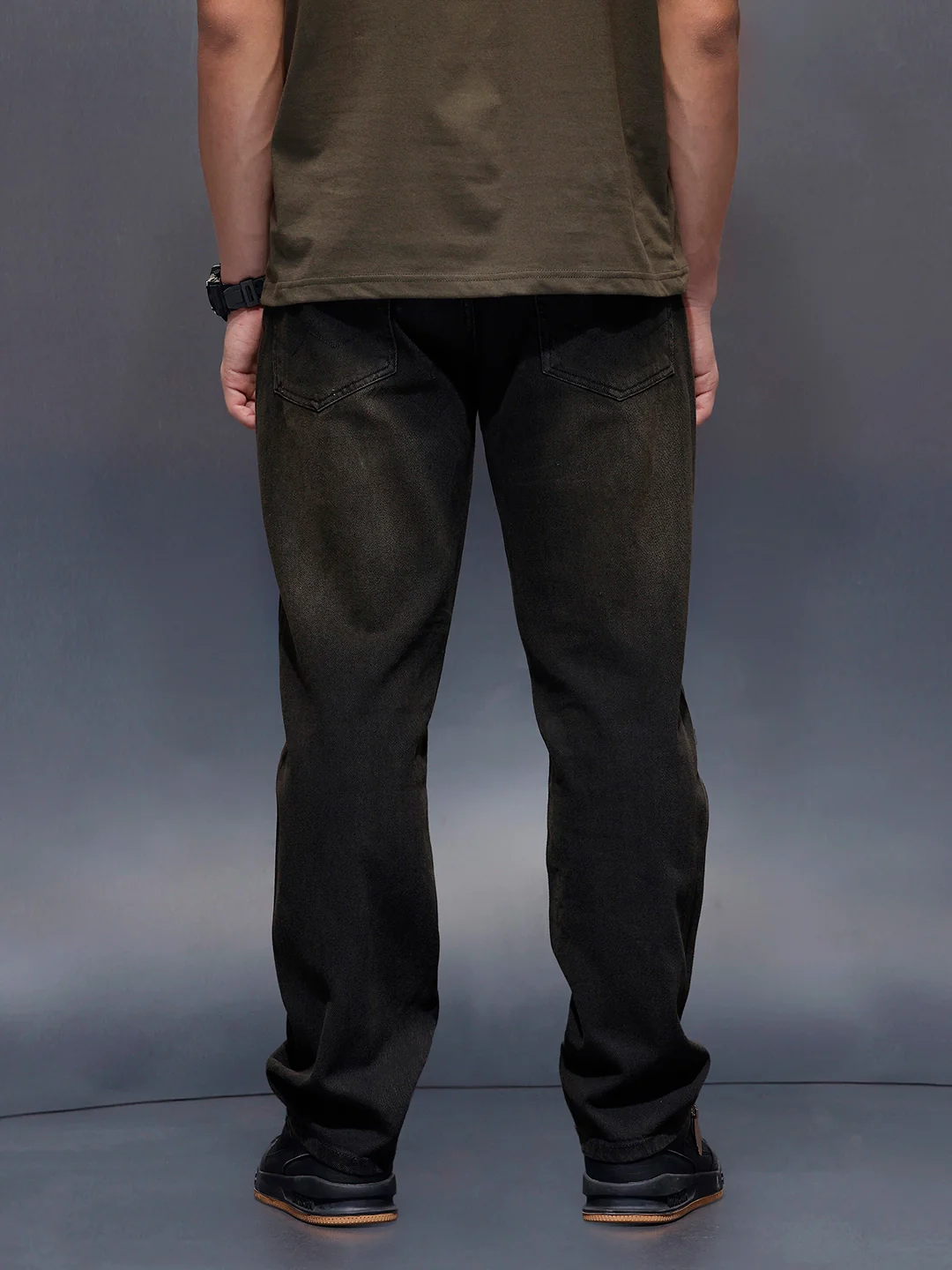 Casual Anti Fit Denim Jeans  | Grey - Image 3