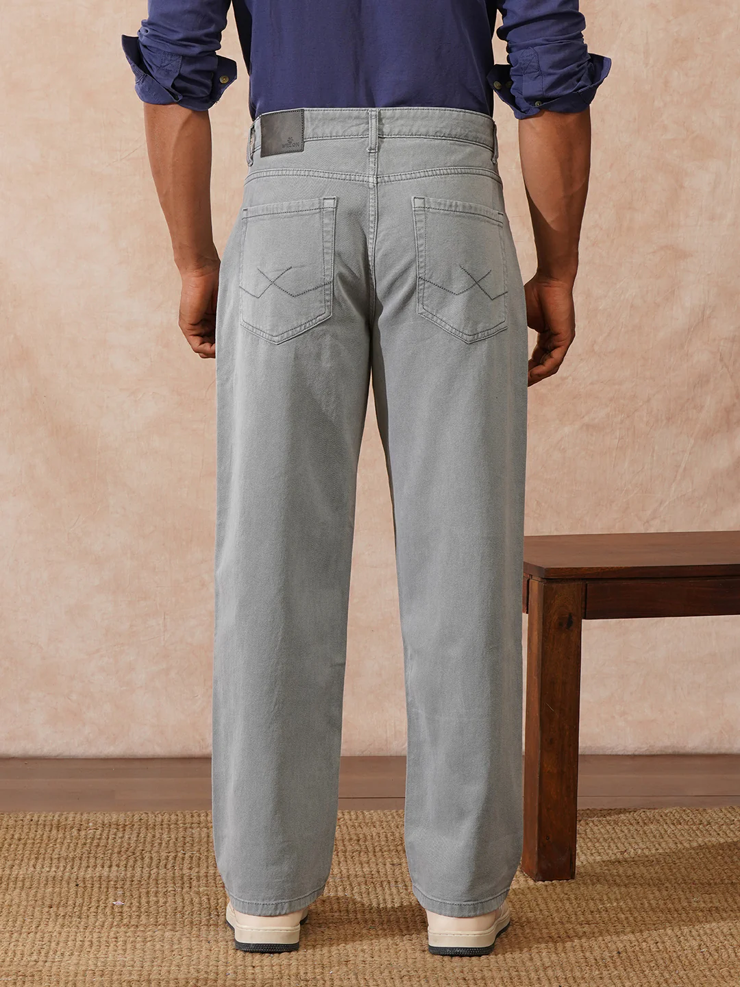 Casual Anti Fit Jeans | Grey - Image 3